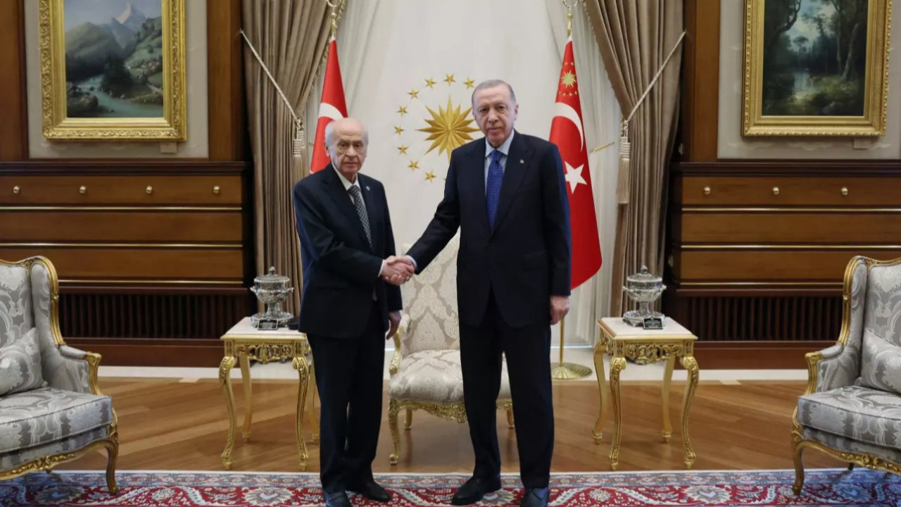 Cumhurbaşkanı Erdoğan ile Bahçeli arasında sürpriz görüşme