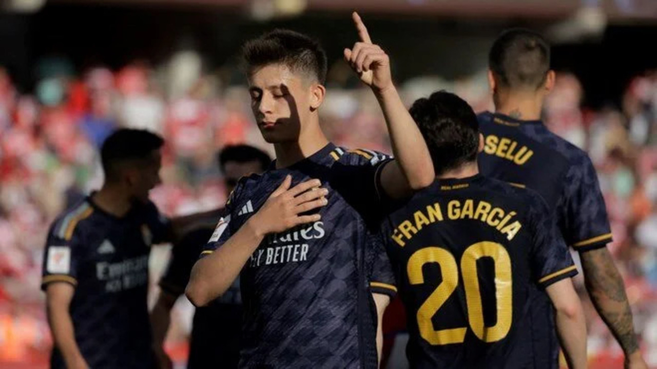 Real Madrid şov yaptı, Arda Güler yine attı!