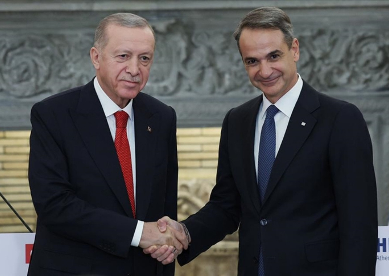 Miçotakis'in Ankara ziyareti öncesi Cumhurbaşkanı Erdoğan'dan net mesaj: Gerginlikten yana değiliz!