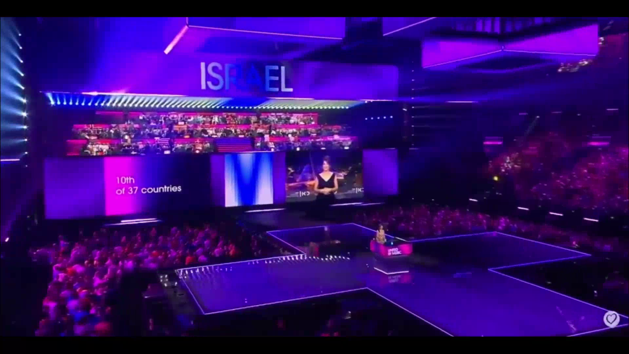 Eurovision finalinde İsrailli temsilciye şok! Salondan sesler yükseldi!