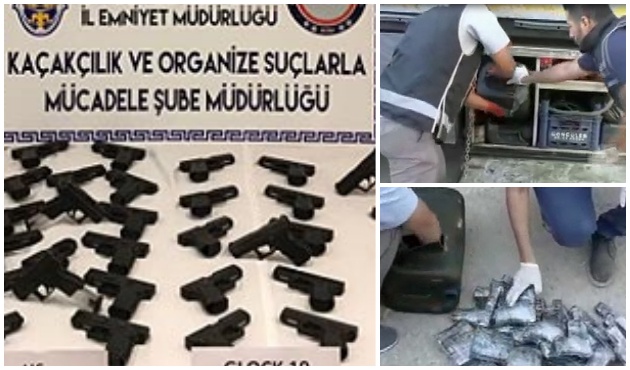 50 'hayalet' suikast silahı ele geçirildi! PKK'lı teröristlere teslim edilecekti...