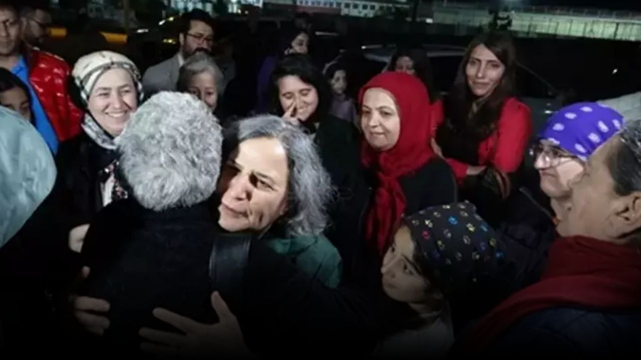 Gültan Kışanak Kocaeli cezaevinden tahliye oldu