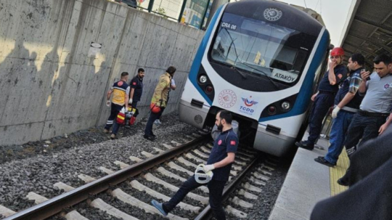 Marmaray'da kendini raylara bırakan kadın yaşamına son verdi!