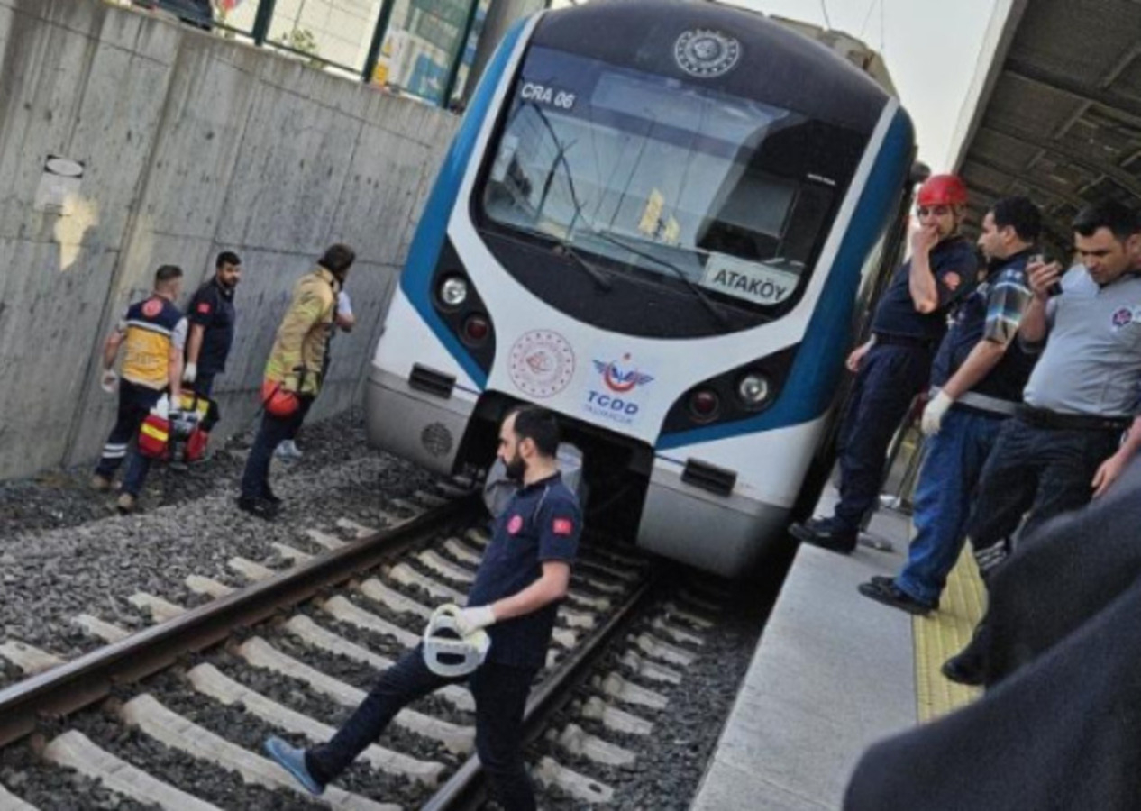 Marmaray'da kendini raylara bırakan kadın yaşamına son verdi!