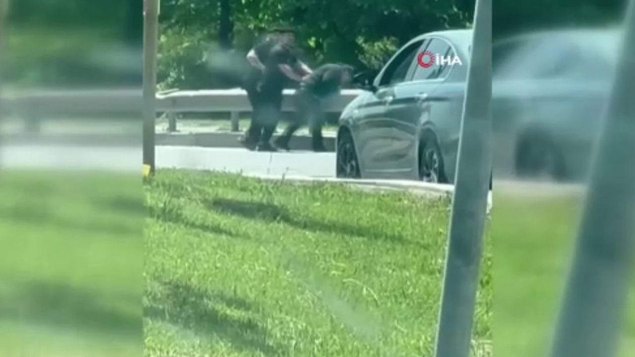 Sultangazi'de aralarında husumet bulunan grup trafikte silahlı kavgaya tutuştu