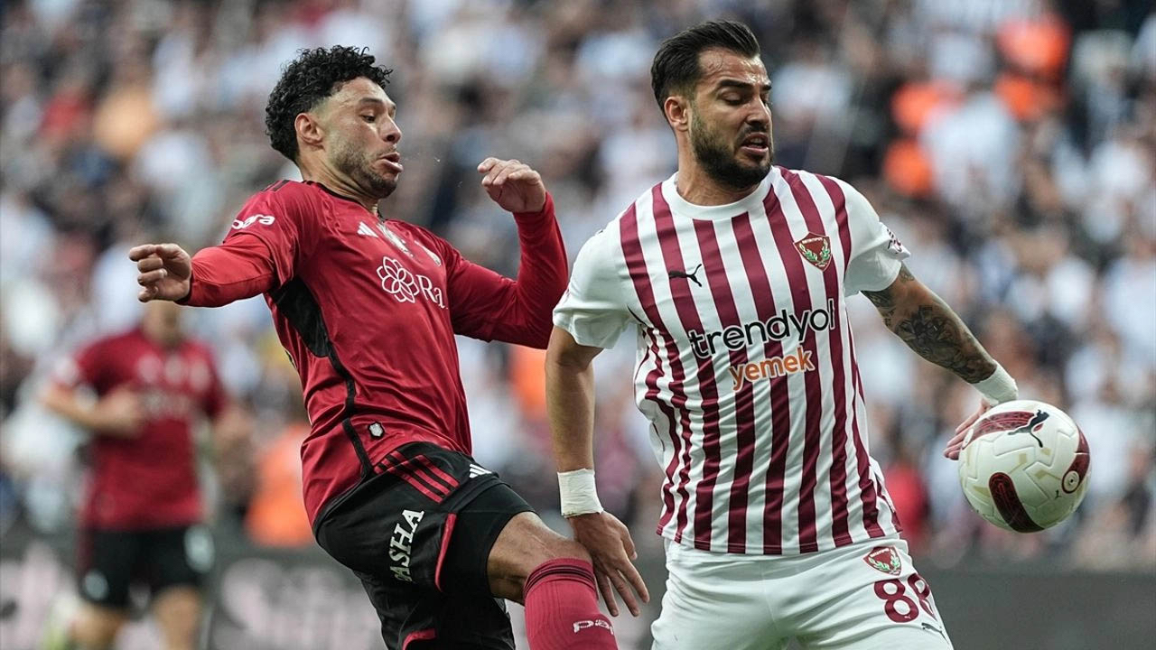 Hatayspor'dan Beşiktaş maçı sonrası hakem tepkisi: "Bilerek düşme hattına itildik"