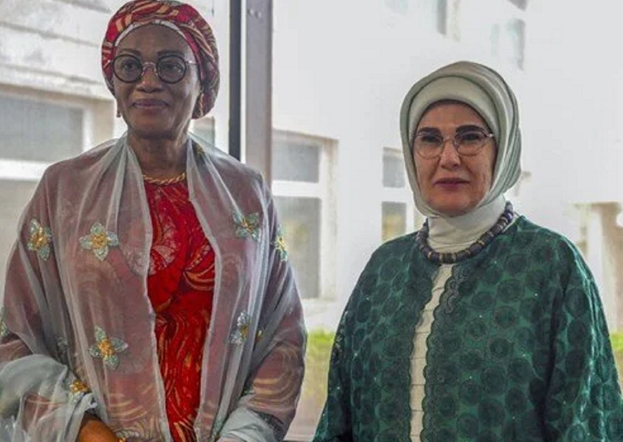 Cumhurbaşanı Erdoğan'ın eşi Emine Erdoğan'dan anlamlı Nijerya ziyareti! "Kardeşliğimizin daim olmasını diliyorum"