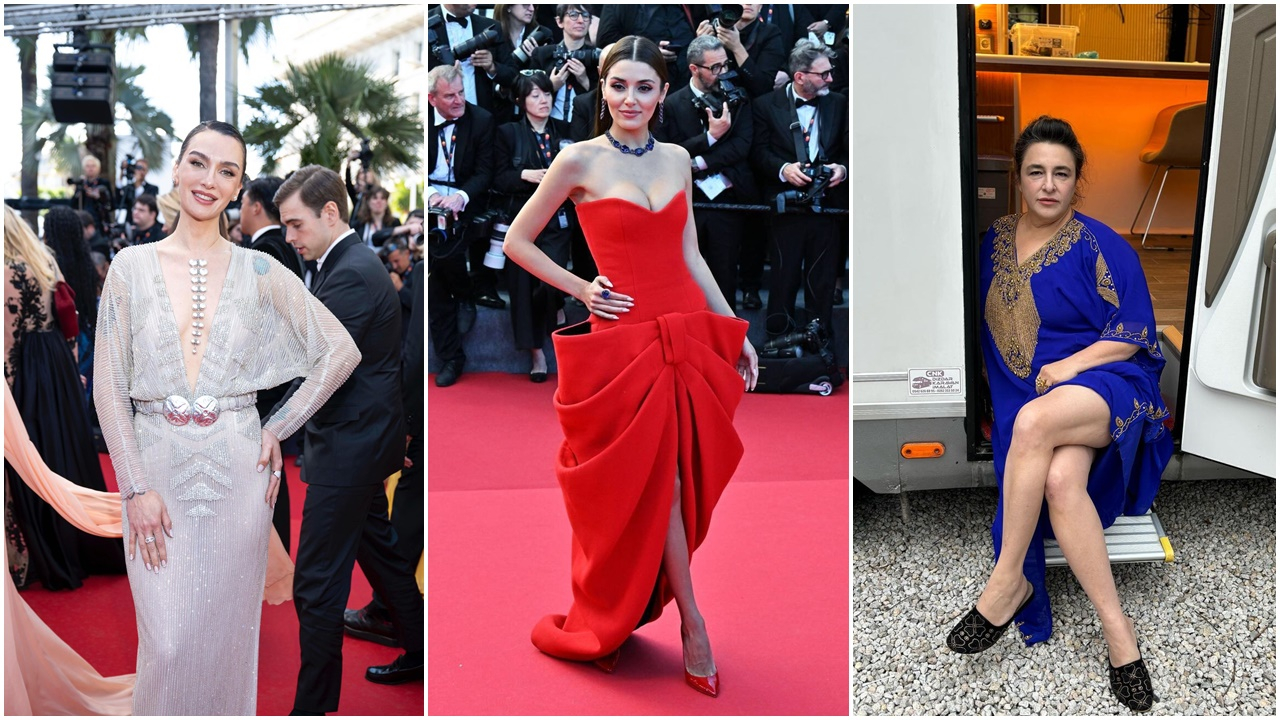 Esra Dermancıoğlu, Cannes'a giden oyunculara verdi veriştirdi! Hande Erçel, Meryem Uzerli, Birce Akalay, Pınar Deniz, Özge Özacar o sözlerden nasibini aldı