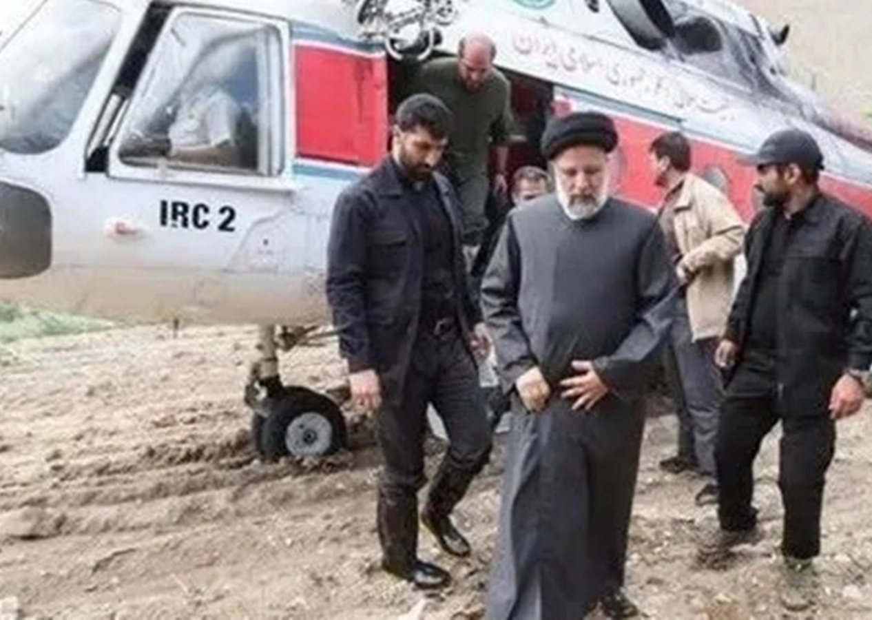 İran Cumhurbaşkanı İbrahim Reisi'yi taşıyan helikopter kaza yaptı! Bölgeden ilk görüntüler geldi...
