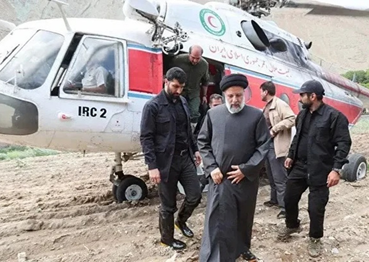 İran Cumhurbaşkanı İbrahim Reisi helikopter kazasında hayatını kaybetti! İşte kaza yerinden ilk görüntüler