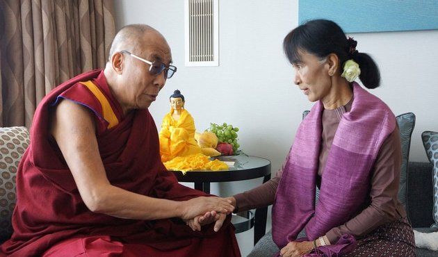Budist lider Dalai Lama'dan, Myanmar lideri Suu Çii'ye Arakan çağrısı!