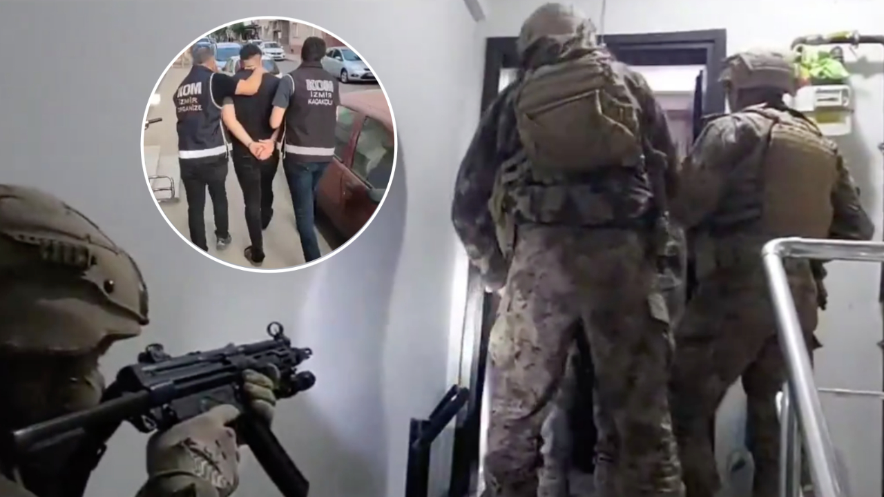 Kertenkele'nin suç örgütü çökertildi! İzmir'de büyük operasyon...