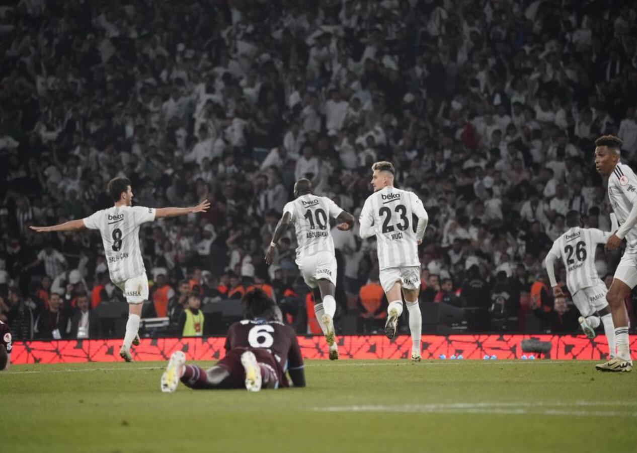 Musrati attı Trabzon yıkıldı, Beşiktaş kupaya uzandı! Beşiktaş 3 - 2 Trabzonspor | Final maçının özeti