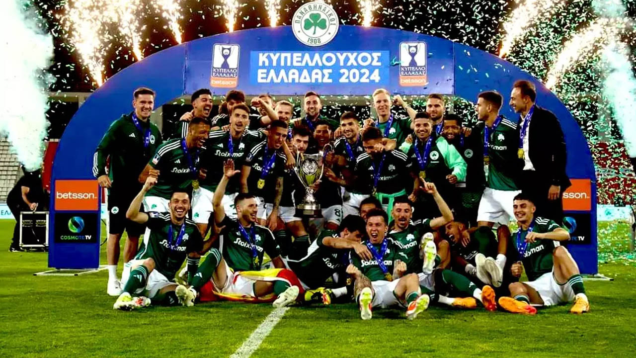 Fatih Terim finale kadar çıkarıp görevinden ayrıldı, Panathinaikos kupayı tek golle kazandı