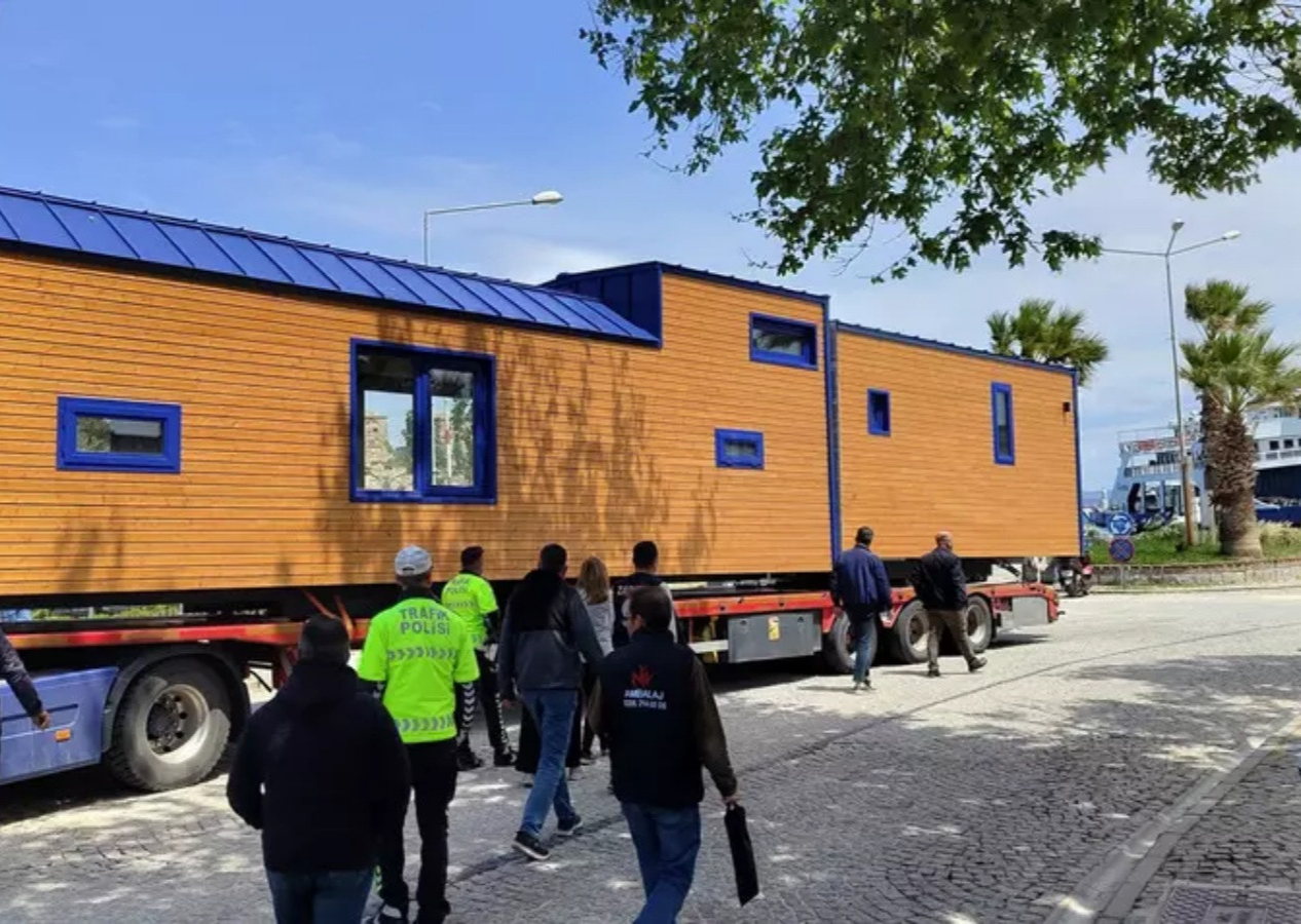 Edirne'den sonra şimdi de Çanakkale... Son dönemde artan tiny house'lar için harekete geçildi... Tek tek mühürleniyor!
