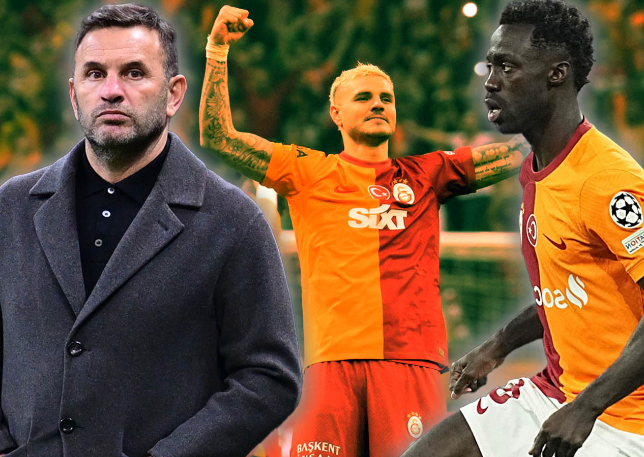 Galatasaray'ın Konyaspor deplasmanındaki ilk 11'i belli oldu! Okan Buruk'tan son maçta Davinson Sanchez sürprizi: Şampiyonluk için tüm kartları oynadı