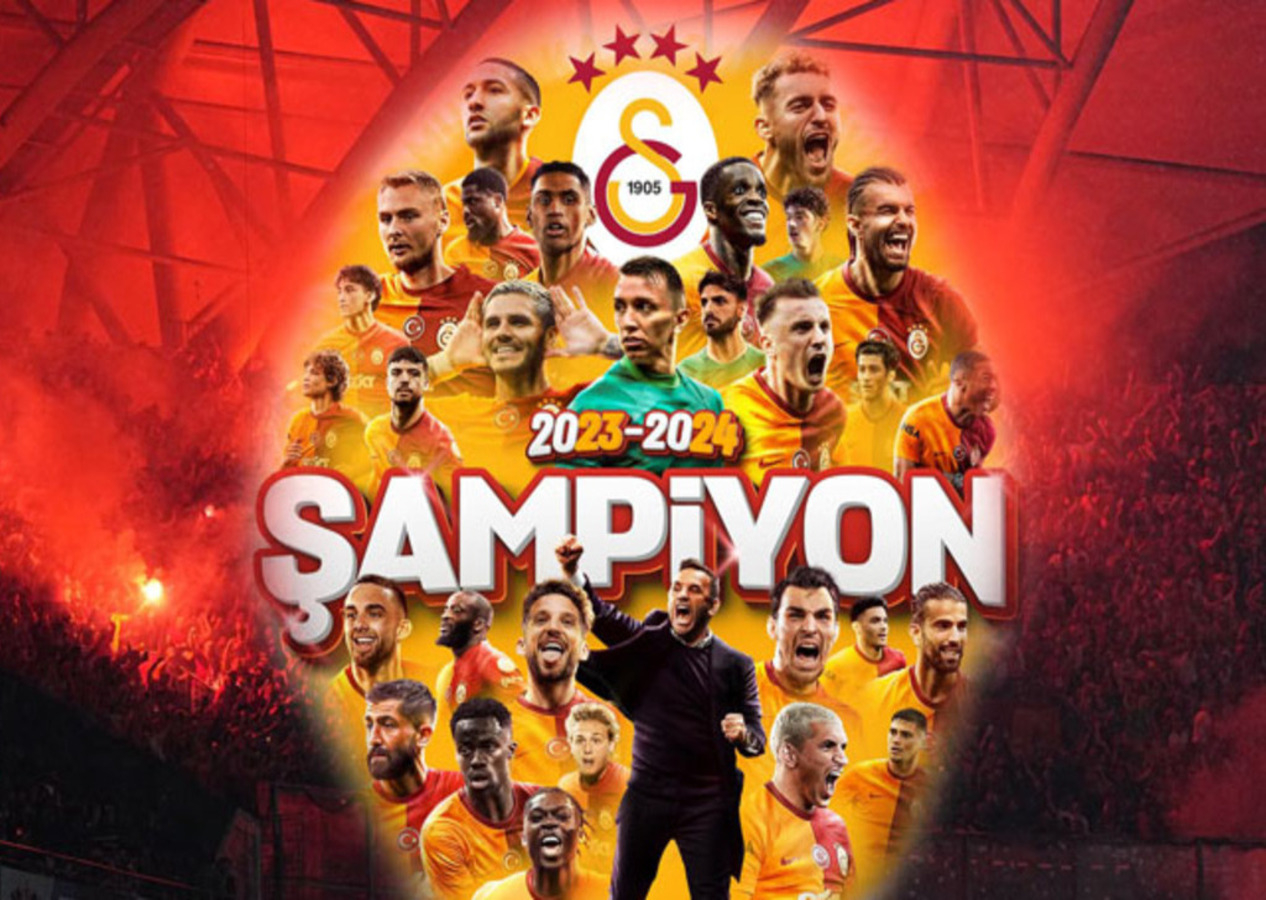 Galatasaray 2023-2024 sezonunu şampiyon tamamladı! Konyaspor 1 - 3 Galatasaray | Maçın özeti