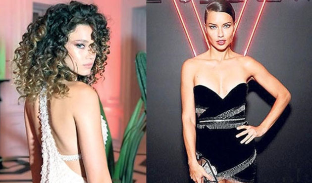 Adriana ile aynı partide! Herkes Melisa Şenolsun'u sordu!