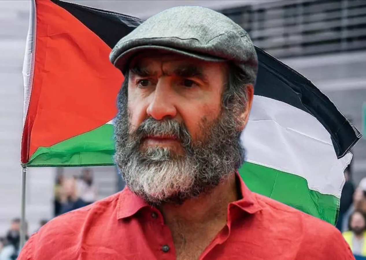 Efsanevi futbolcu Eric Cantona'dan Gazze manifestosu: Gazze düşerse dünya da düşer!