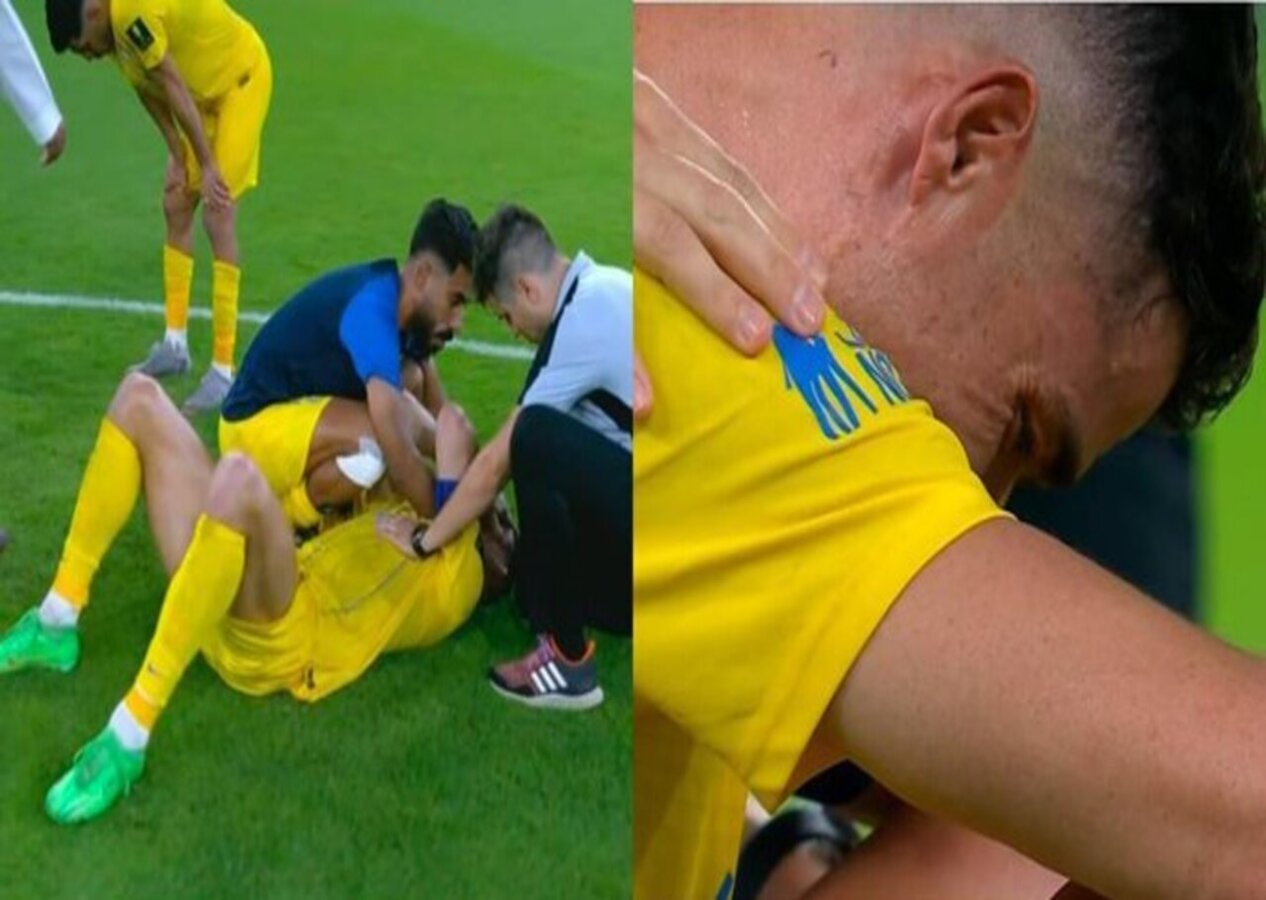 Yok böyle kazanma hırsı... Cristiano Ronaldo kaybedilen final maçı sonrası gözyaşlarına boğuldu!