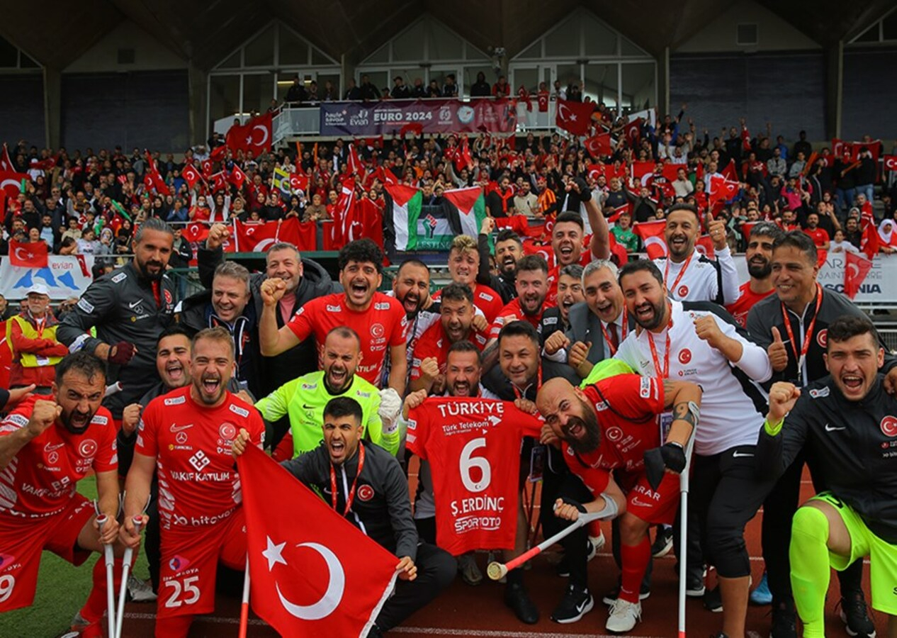 Ampute Milli Futbol Takımı İsrail'e fark attı, turnuvaya galibiyetle başladı! Türkiye 6 - 0 İsrail | Maçın sonucu