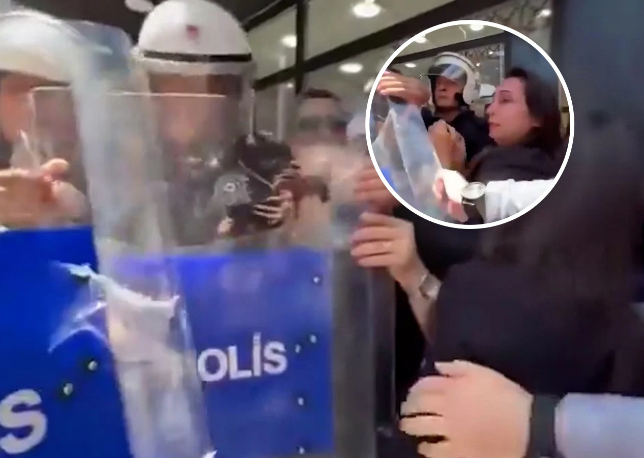 Kayyum kararını protesto eden DEM Partililer Hakkari Valisi'ni tehdit etti!