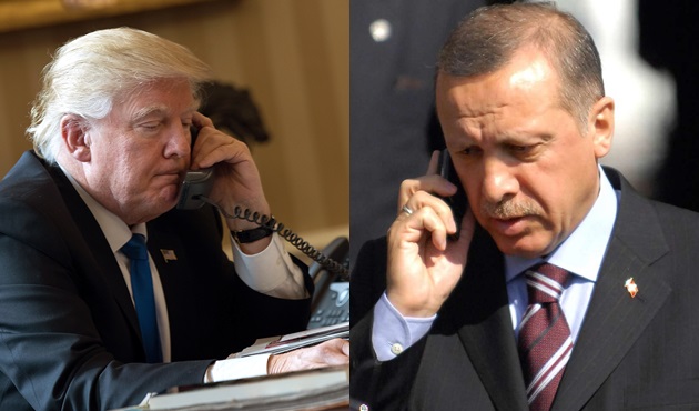 Cumhurbaşkanı Erdoğan ile ABD Başkanı Trump telefonla görüştü...