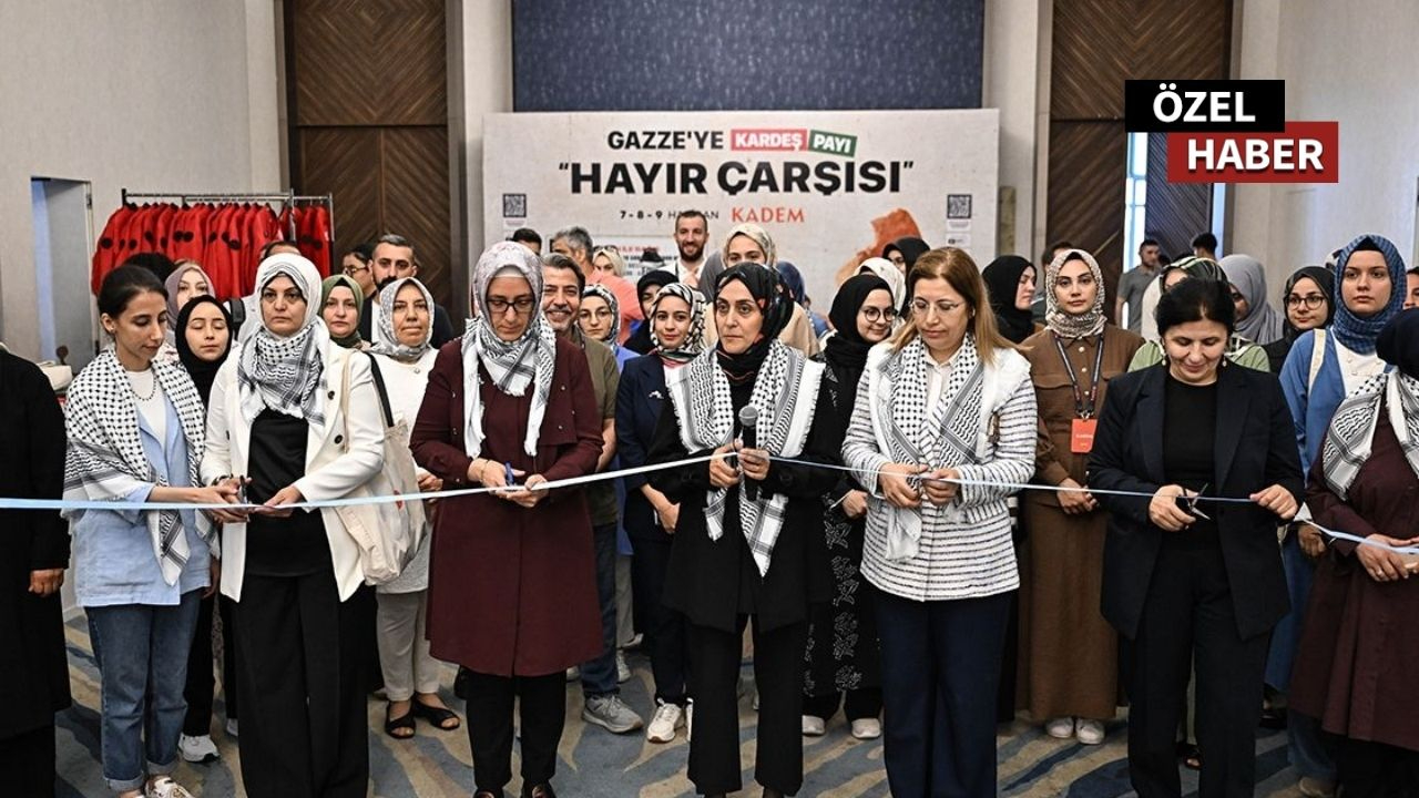 Kardeş payı için çağrı! KADEM, Gazze için hayır çarşısını İstanbul'da açtı