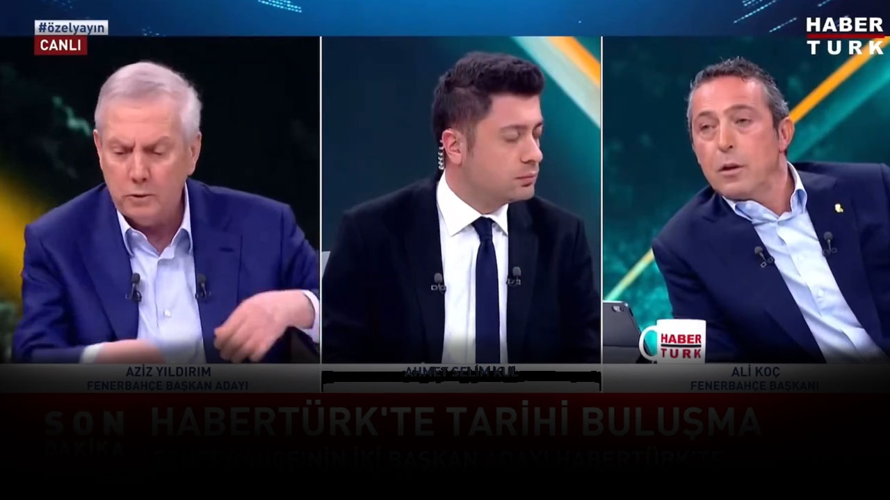 Ali Koç ve Aziz Yıldırım düellosunda borç ve gayrimenkul tartışması gündem oldu!
