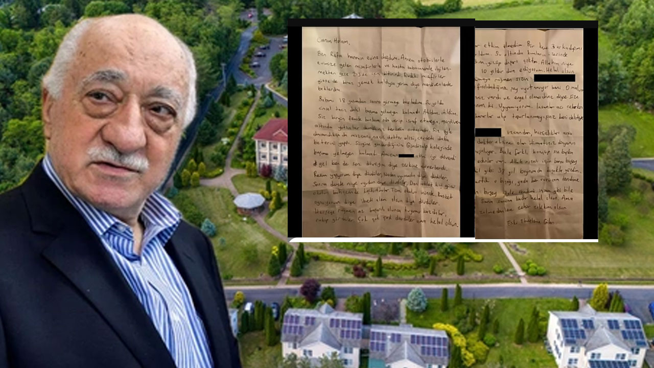 Yeğen Gülen’in Fethullah Gülen’e verdiği mektup ortaya çıktı!