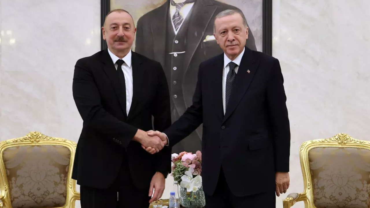 Azerbaycan Cumhurbaşkanı Aliyev Ankara'da! Cumhurbaşkanı Erdoğan ile görüştü