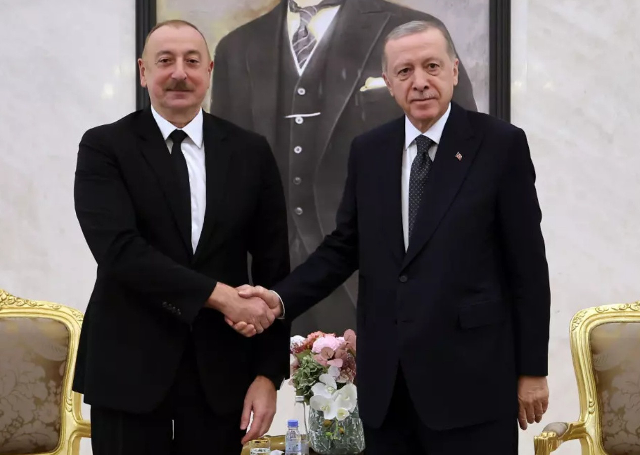 Azerbaycan Cumhurbaşkanı Aliyev Ankara'da! Cumhurbaşkanı Erdoğan ile görüştü