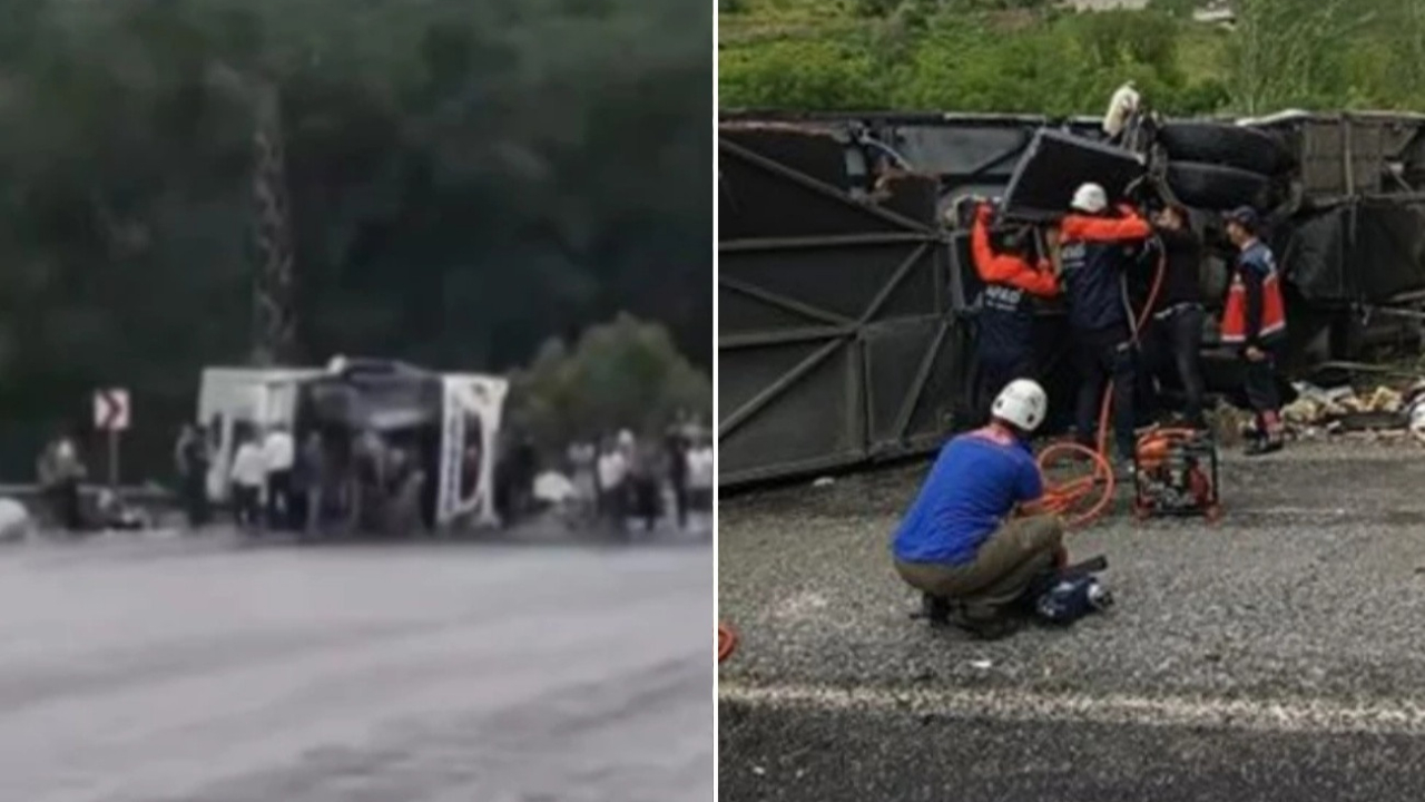 Van-Bitlis karayolunda facia gibi kaza! Yolcu otobüsüyle TIR çarpıştı! Ölü ve yaralılar var...