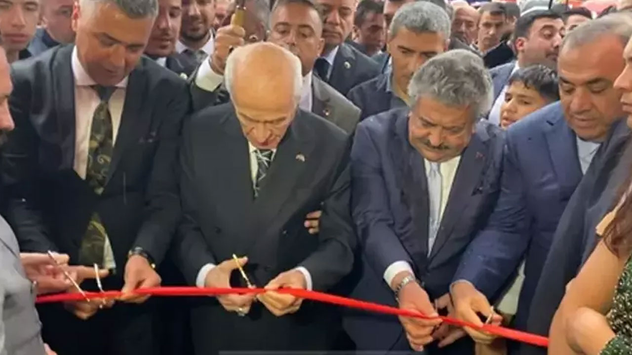 MHP Lideri Bahçeli Ankara'da açılışa katıldı