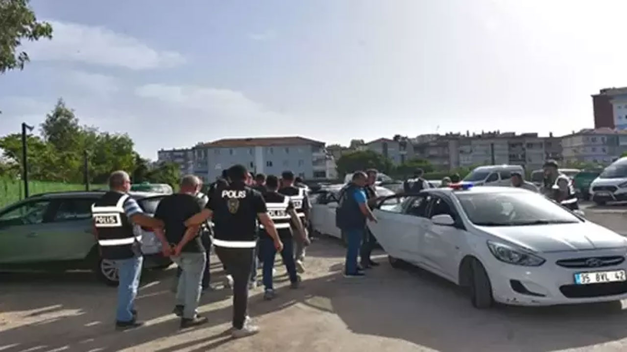 Araçların şasi numaralarını değiştirmişler! Çok sayıda gözaltı var!