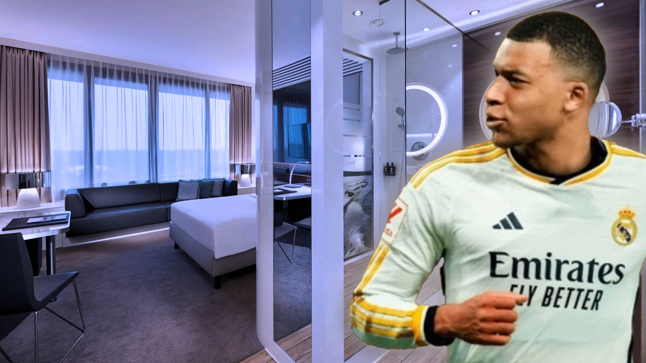 Kylian Mbappe'nin Real Madrid tesislerindeki odası görücüye çıktı! Toni Kroos'tan boşalan odayı yeni yıldız kaptı