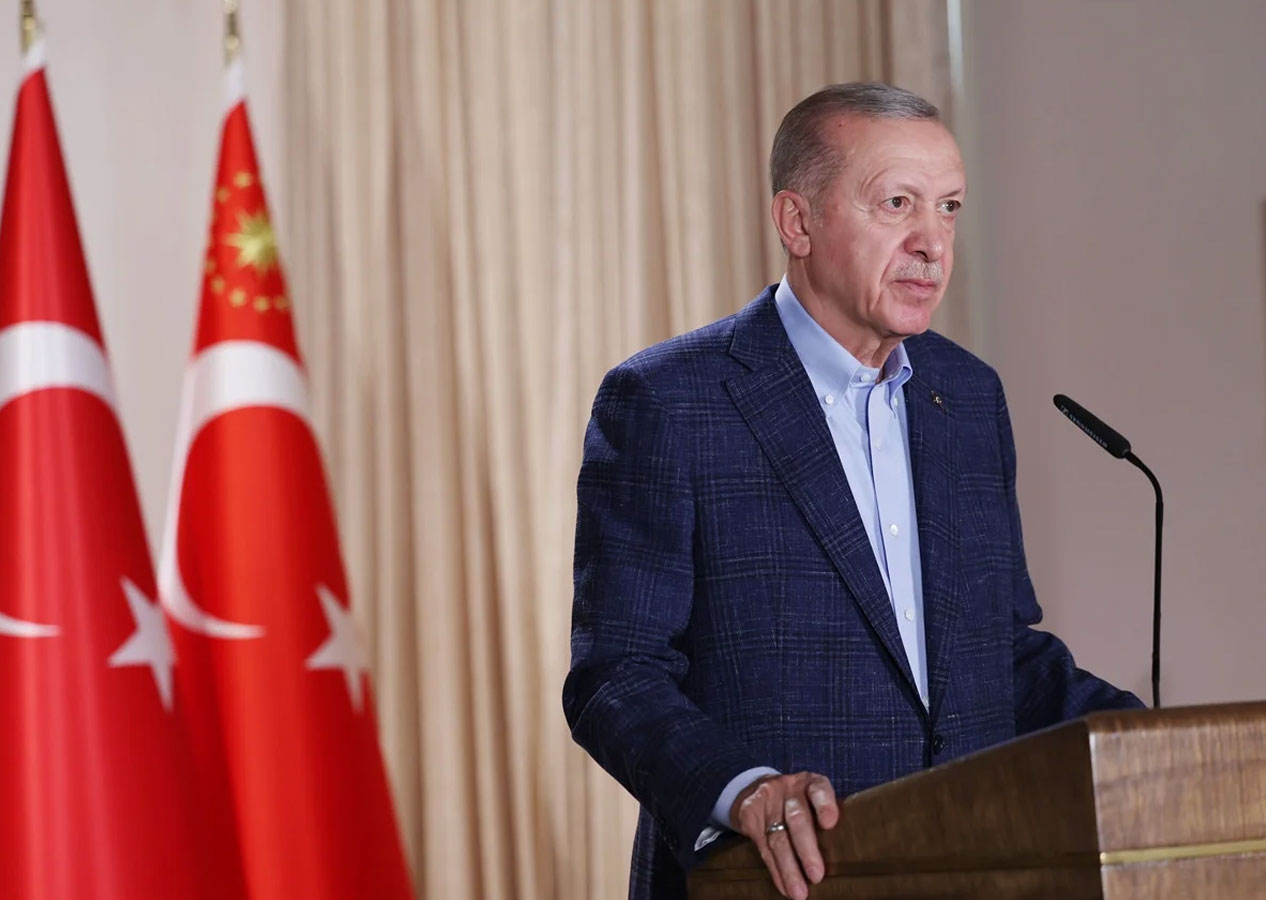 Cumhurbaşkanı Erdoğan, Ak Parti teşkilatları ile bayramlaştı