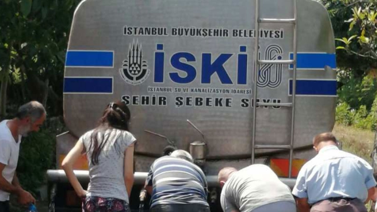 Tekirdağ'da bayram günü skandal! İSKİ tankerleriyle su taşıdılar