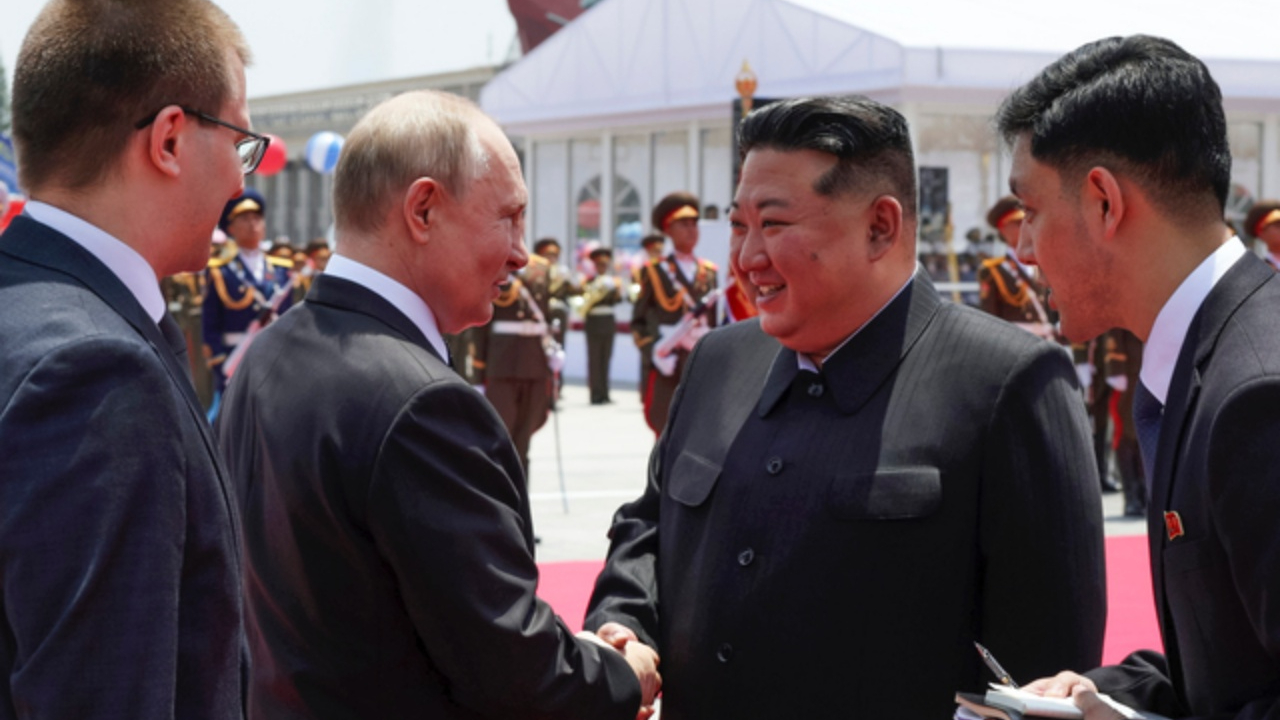 24 yıl sonra bir ilk! Rusya Devlet Başkanı Vladimir Putin Kuzey Kore'de