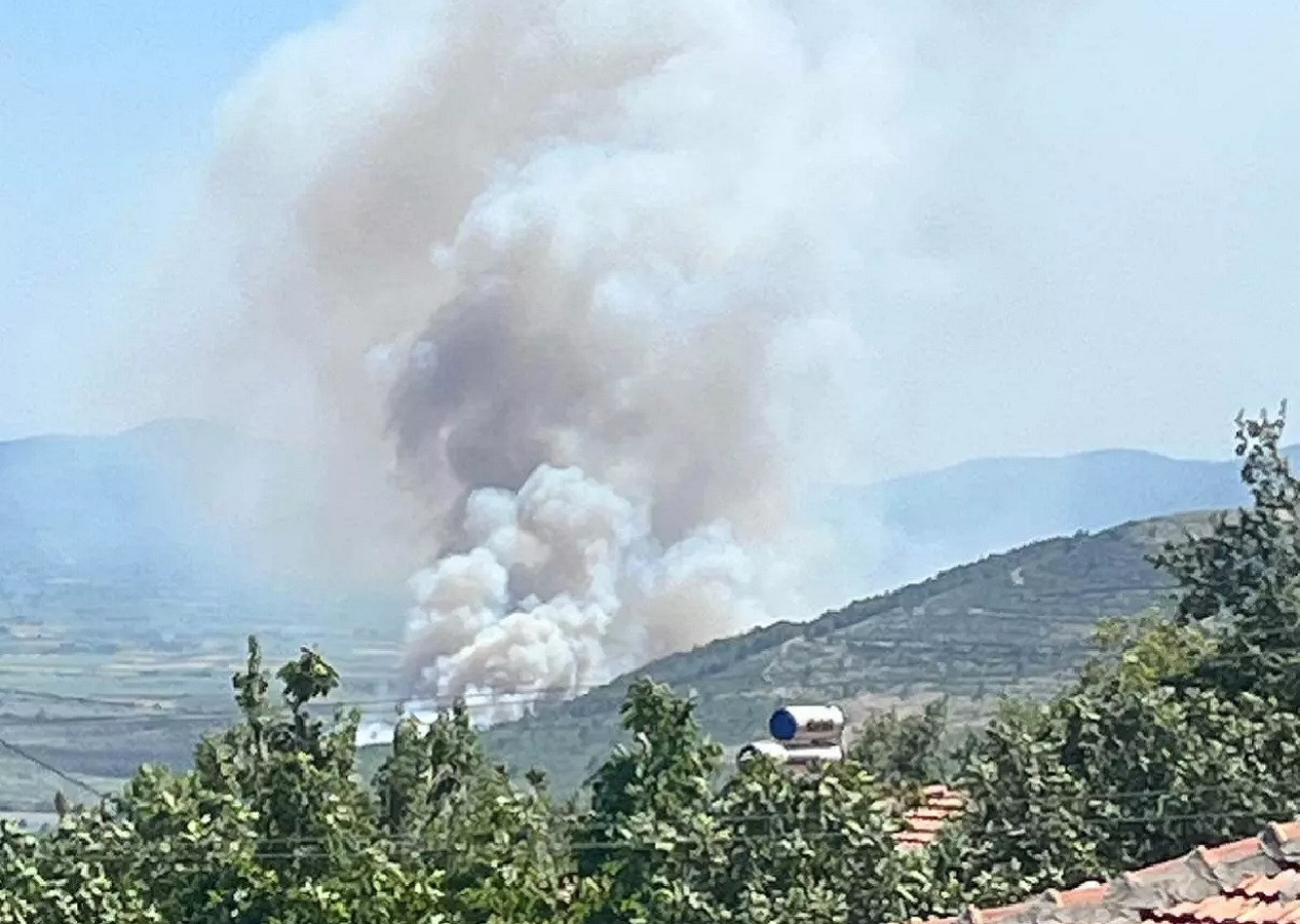 Manisa Soma'dan güzel haber! Çıkan orman yangını kontrol altına alındı...