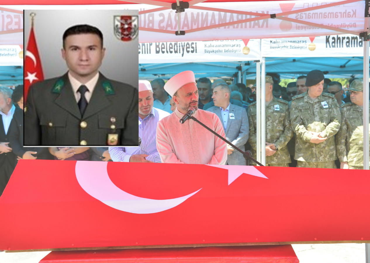 Pençe Kilit şehidi Piyade Astsubay Çavuş Mehmet Ali Horoz son yolculuğuna uğurlandı! Vasiyeti Türkiye Diyanet Vakfı tarafından yerine getirilecek