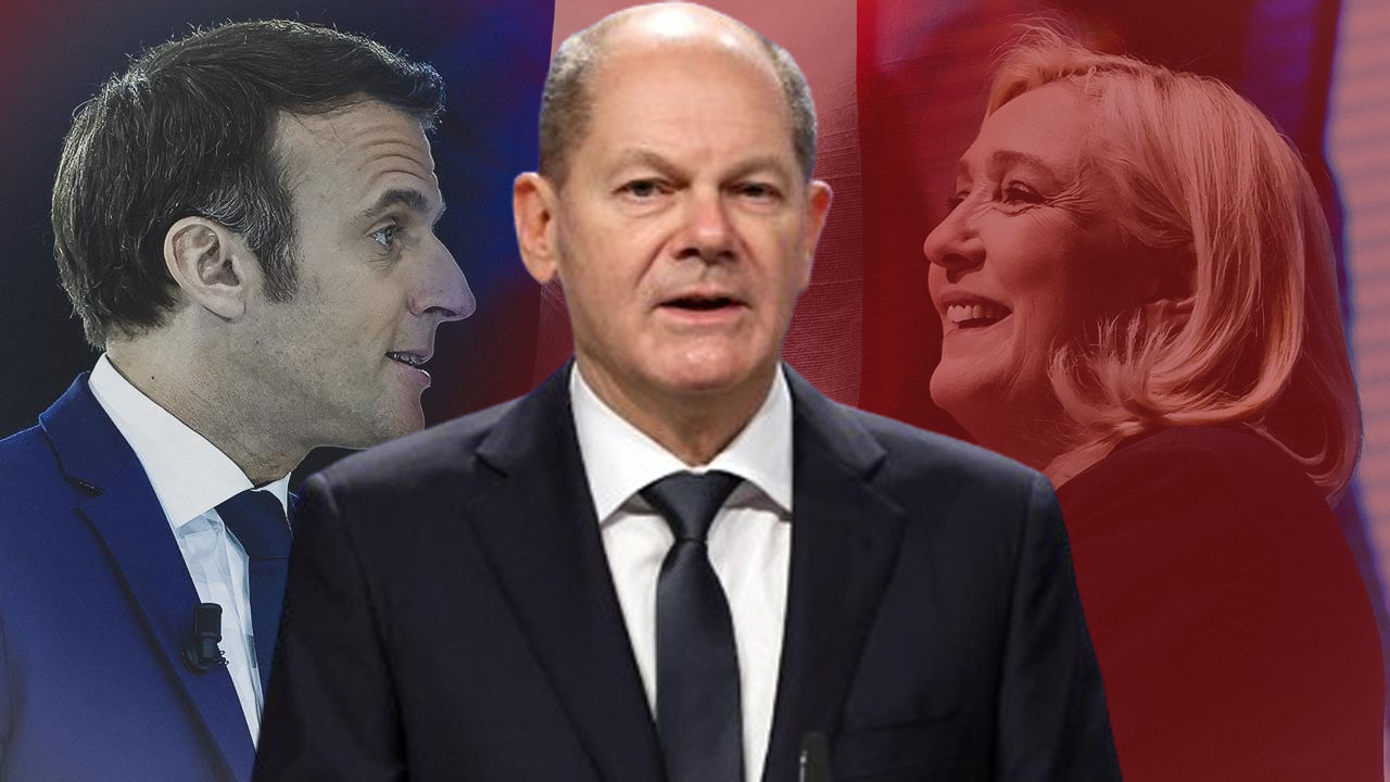 Almanya Başbakanı Scholz Fransa'daki seçimlerden endişeli!