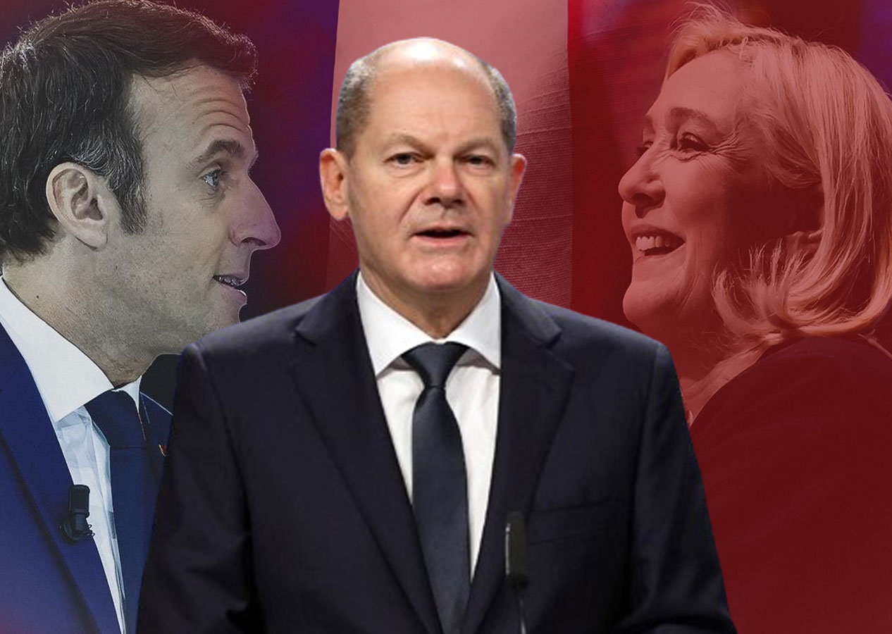 Almanya Başbakanı Scholz Fransa'daki seçimlerden endişeli!