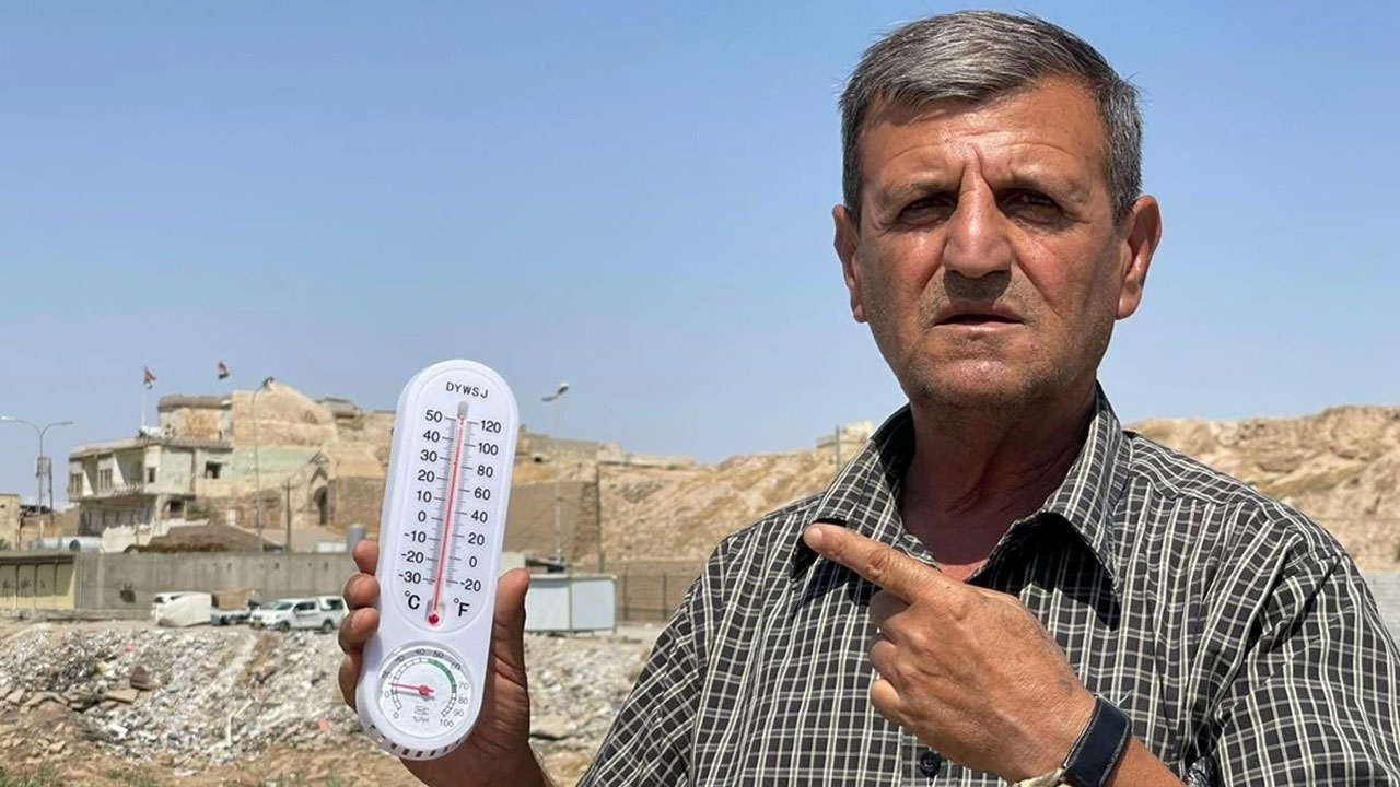 Sıcaklıklar 50 dereceyi buldu! Kerkük yanıyor! Mesai saatleri kısaltıldı