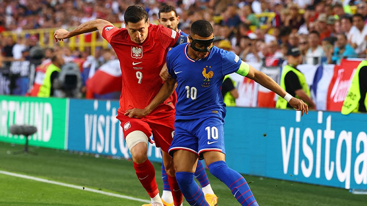 EURO 2024'te Fransa liderliği kaybetti! Fransa: 1 - Polonya: 1