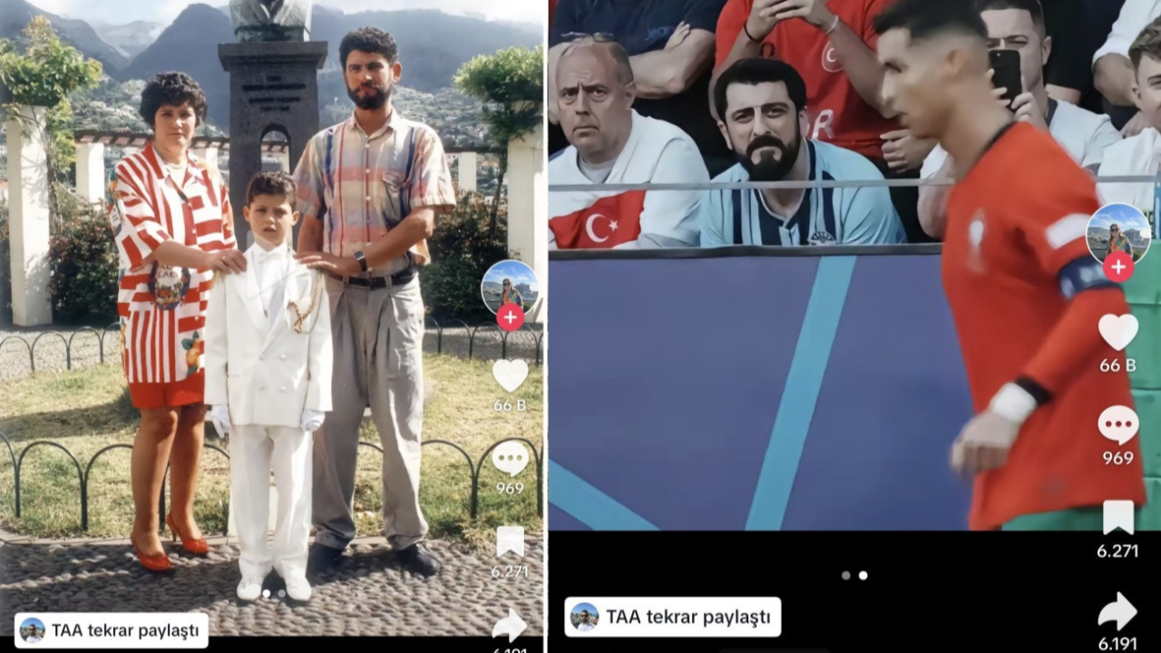 Ronaldo’nun annesi Türk Youtuber Mahsun Karaca'yı paylaştı! "Babasına çok benziyor"