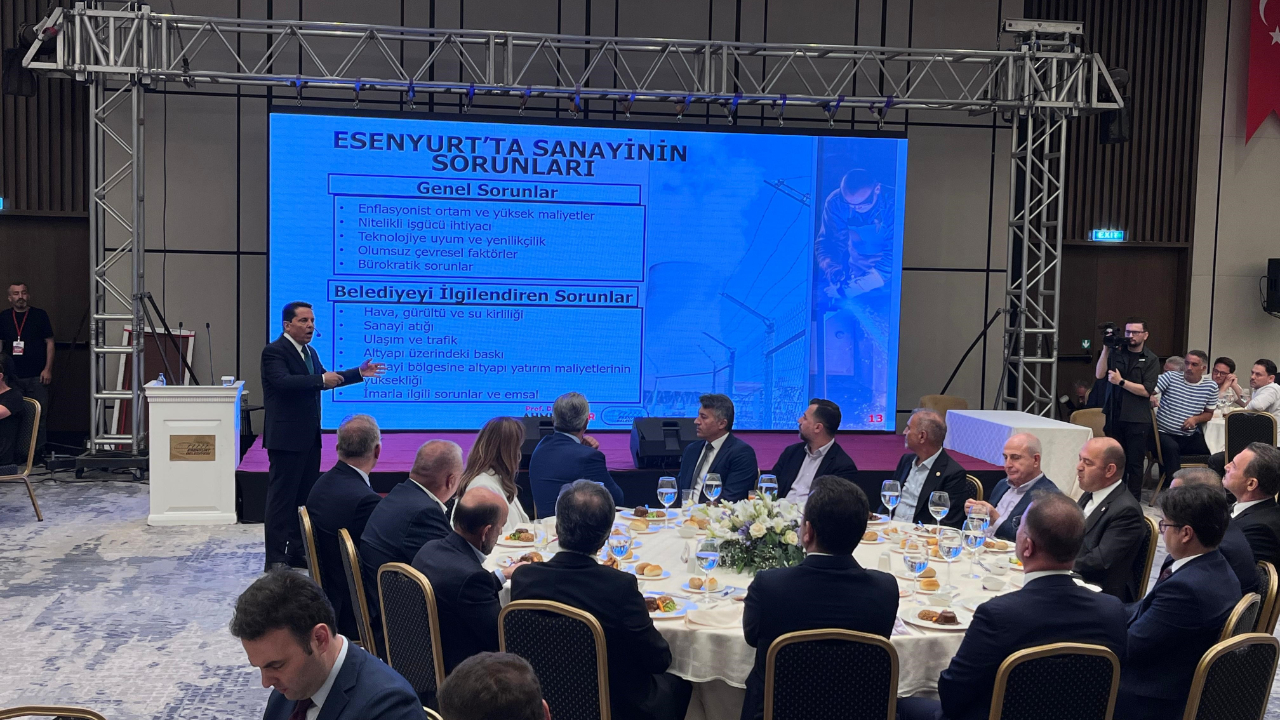 Esenyurt'ta iş insanları ve sanayiciler “Ortak Akıl Zirvesi”nde buluştu