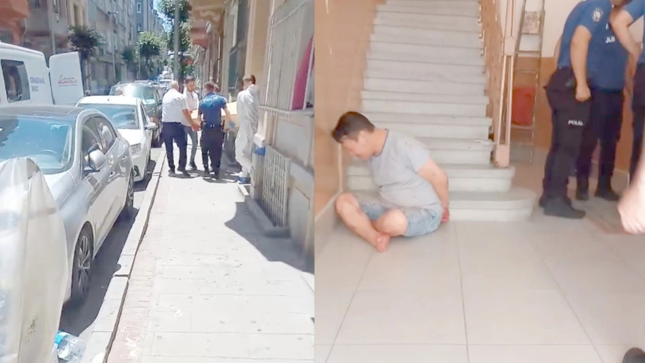 Şişli'de korkunç cinayet! Eşine saldıran arkadaşını öldürdü, kahkaha attı!
