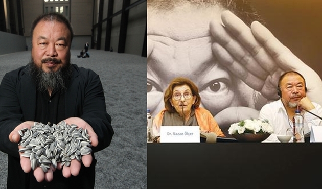 Weiwei'nin basın toplantısında skandal sorular...