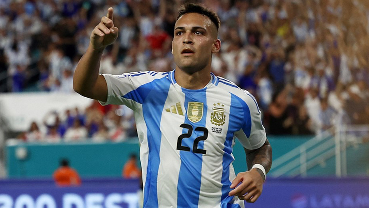 Lautaro Martinez attı, Arjantin grup maçlarını 3'te 3'le tamamladı